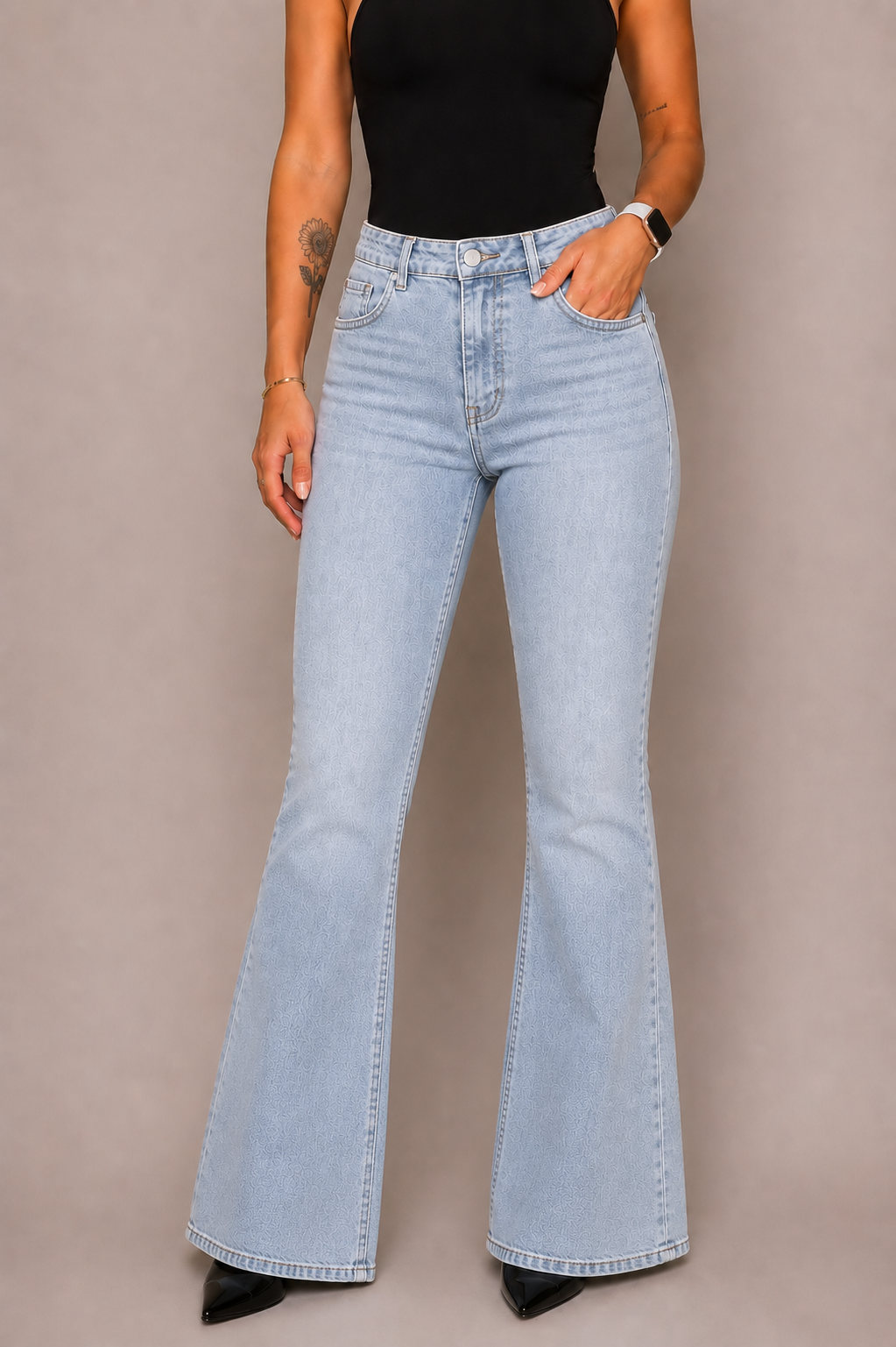 Push Up Flair Jeans