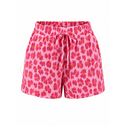 Leopard Vibe Short – Pink