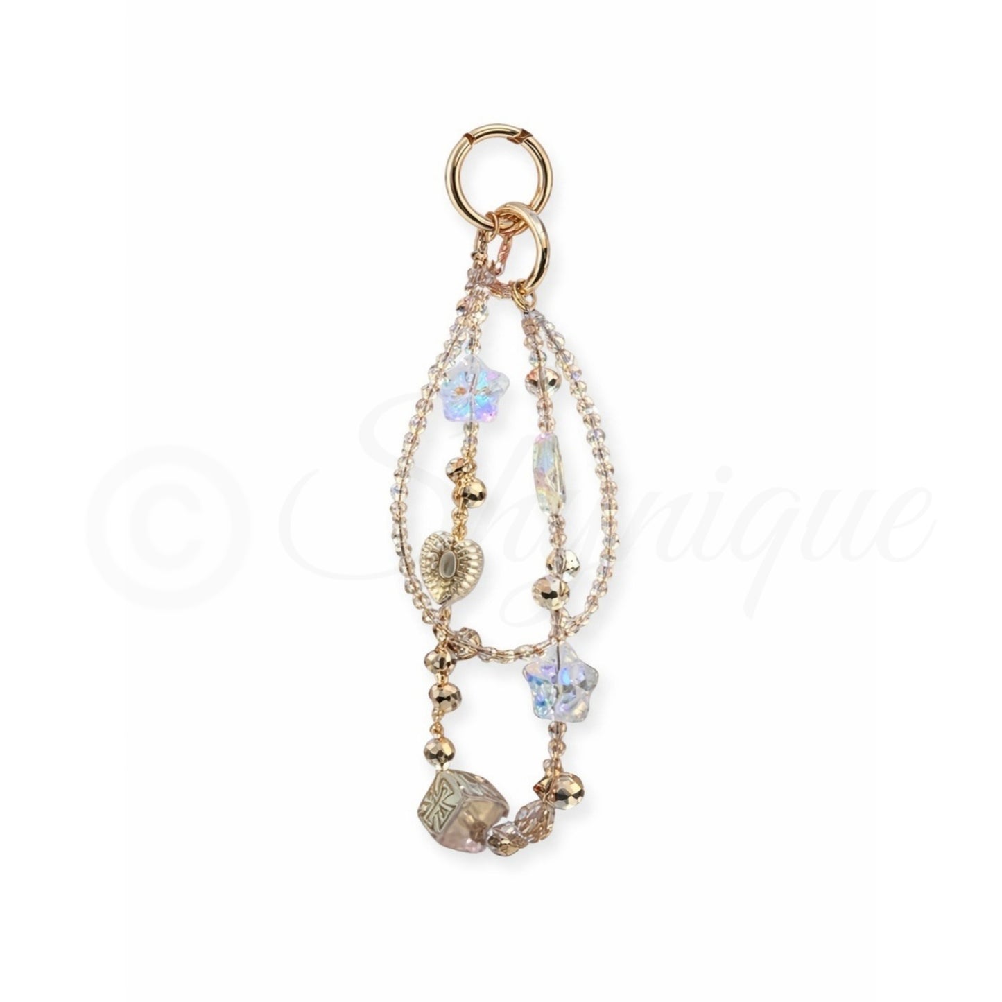 Golden Starlight Charm