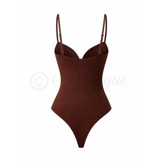 V-Shaping Body - Brown